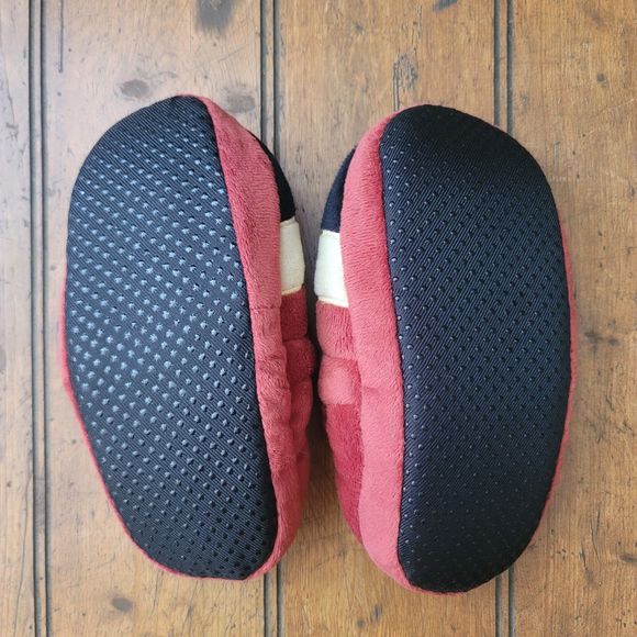 Toddler NHL Arizona Coyotes Block Close Back Slippers- Size Large - Picture 2 of 4